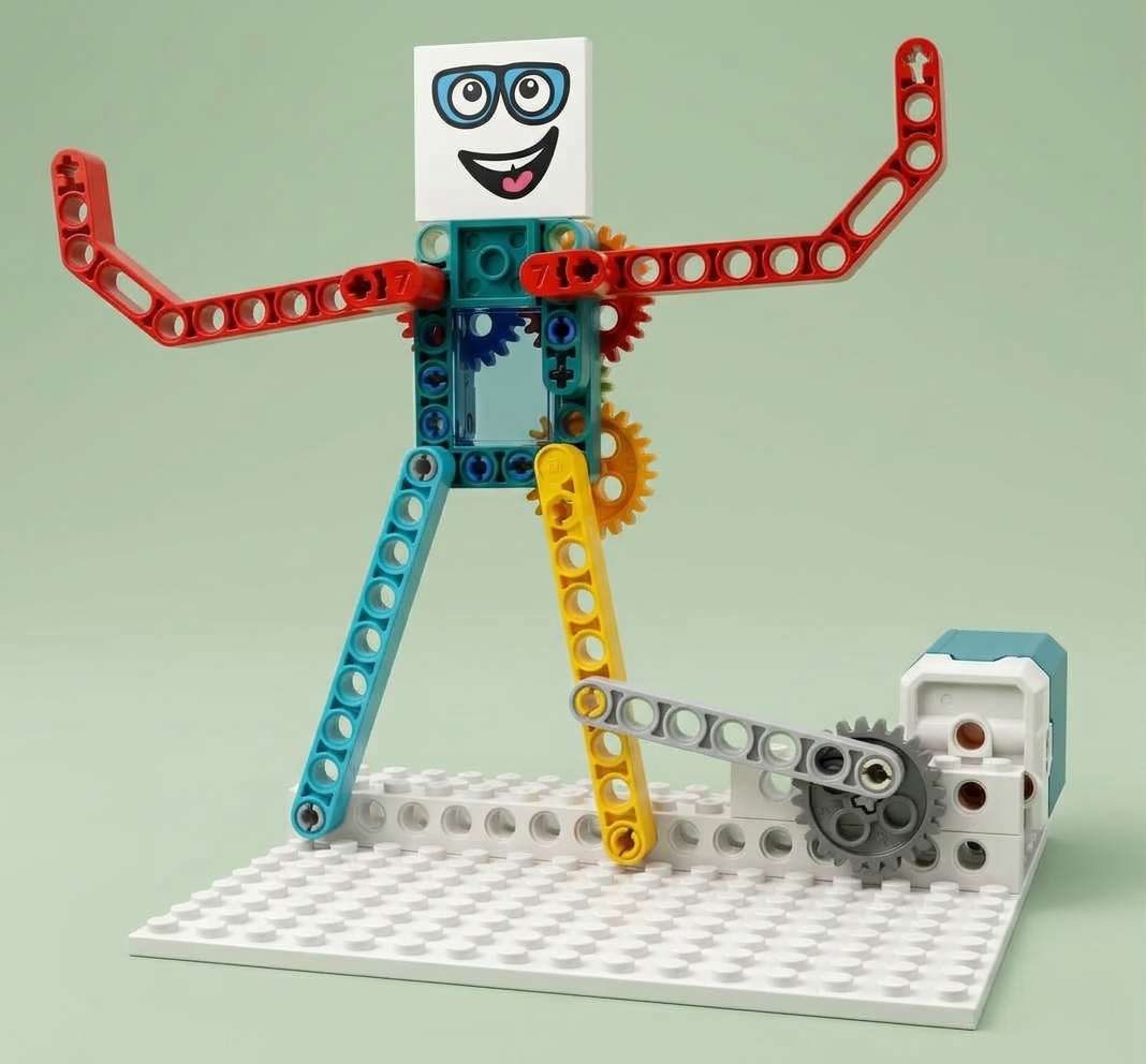 Funny Gear Robot